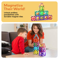 PicassoTiles PT42 compatible with major-brand tiles for versatile play