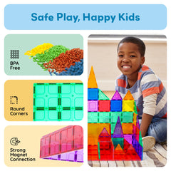 PicassoTiles safe-abs-plastic materials support curious hands and daily play.