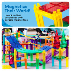 PicassoTiles safe-durable-abs-plastic emphasizes BPA-free material and long-lasting daily play.