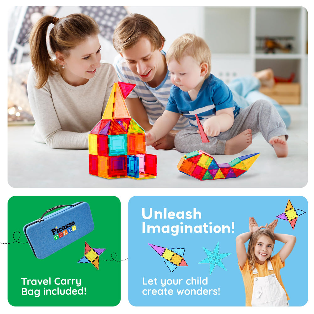 PicassoTiles safe durable materials for worry-free, long-lasting play
