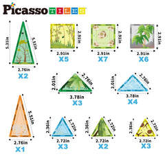 PicassoTiles BPA-free materials provide a safe playtime experience.