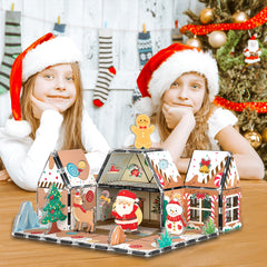 PicassoTiles Santa figure enables imaginative storytelling and seasonal play.