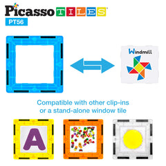 PicassoTiles scalable construction promotes growing challenges and creativity.