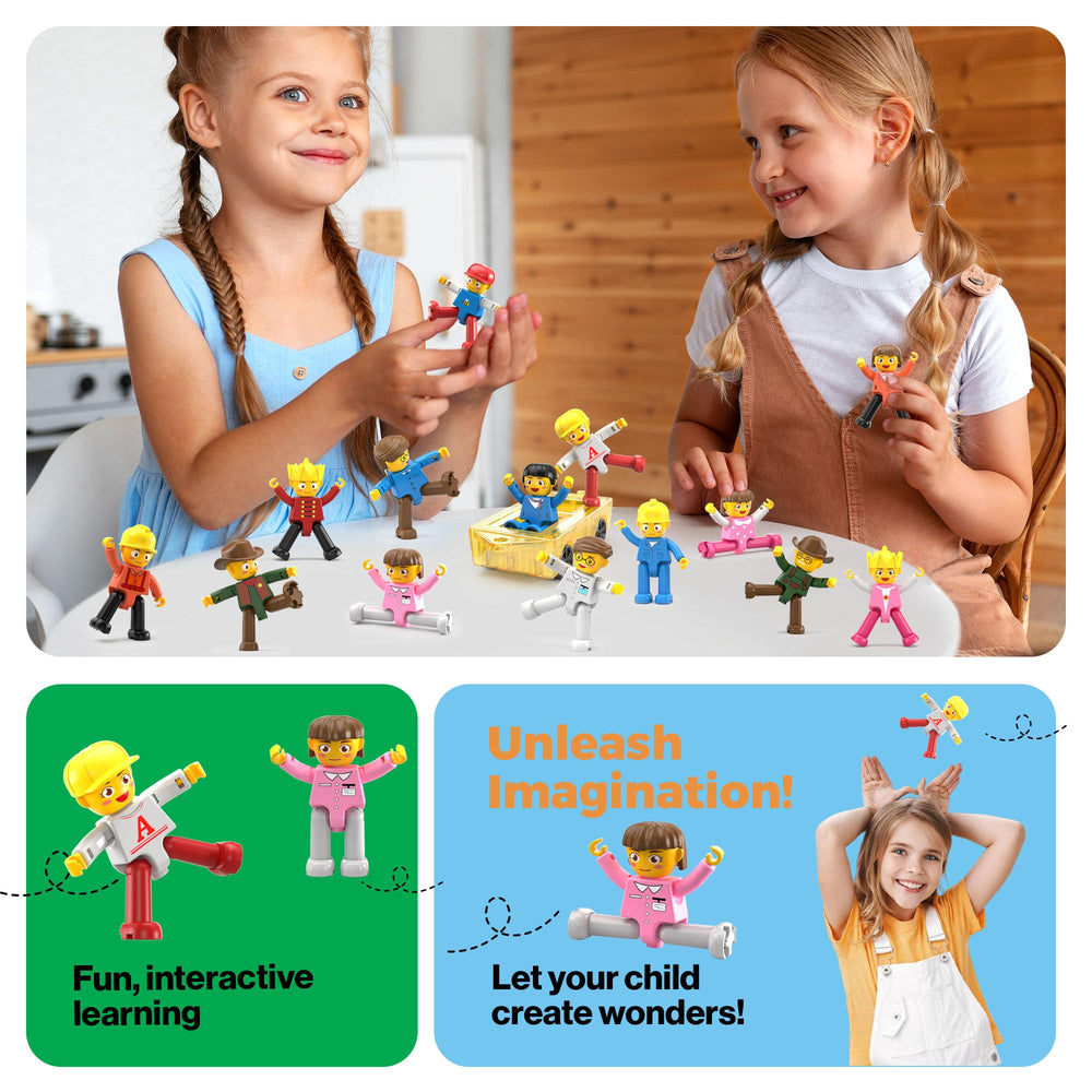 PicassoTiles science-art-all-in-one invites beginner STEM exploration through open-ended building.