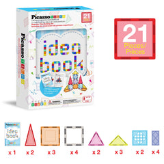 PicassoTiles starter 20-piece set kickstarts big builds for curious toddlers.
