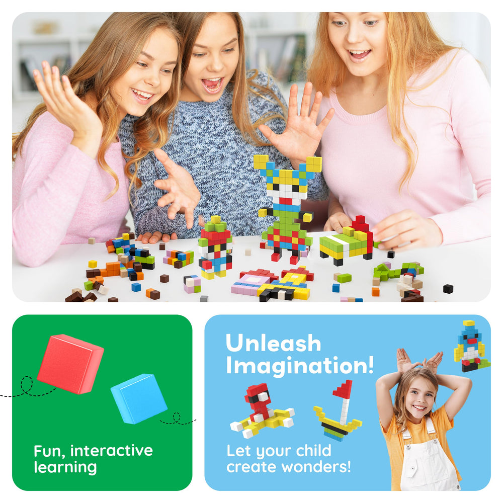 PicassoTiles STEAM education kit supports curious minds through creative construction.