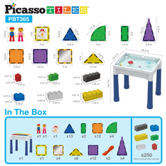 PicassoTiles STEM toy promotes hands-on learning through design and building.