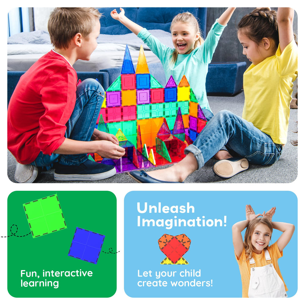 PicassoTiles tile edges smooth finish for safe handling by little hands