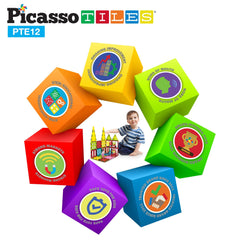 PicassoTiles 3+ toy encourages early motor skills and planning