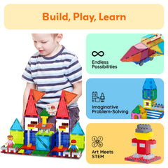 Universal compatibility lets you mix PicassoTiles with other brick sets for varied builds.