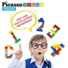 PicassoTiles washable-durable-bricks emphasize long-lasting playtime and easy cleaning