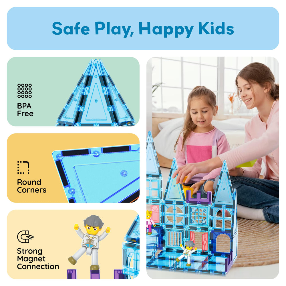 PicassoTiles window clips attach smoothly to tiles for expandable designs.