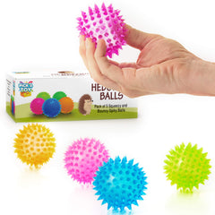 PICK A TOY soft spikes provide gentle hand massage