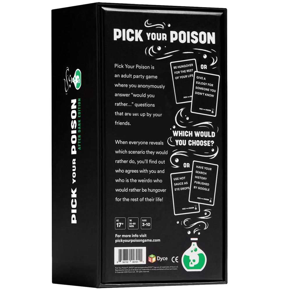 Pick Your Poison After Dark stocking stuffer idea for adults