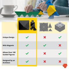 Pickagram travel tangram set fits into backpacks for quick focus breaks.