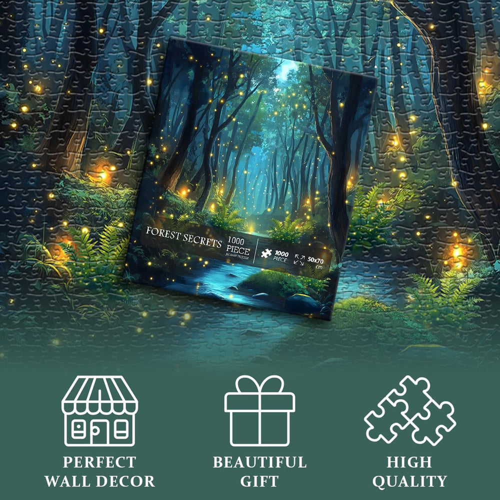 PICKFORU Wall-decor Forest Puzzle doubles as art decor when completed