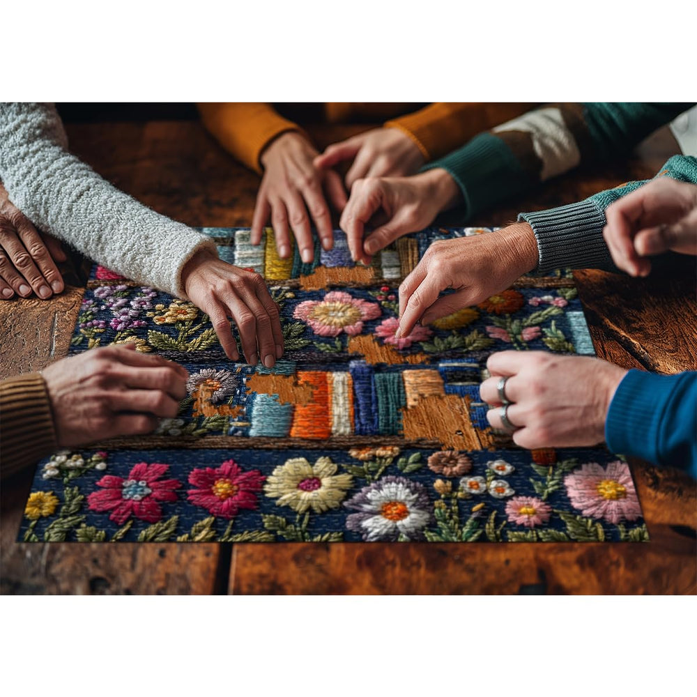 PICKFORU Wildflower Pages sturdy three-layer cardboard; durable interlocking pieces