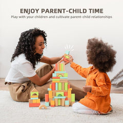 Pidoko Kids wooden blocks suit home or classroom play and milestone moments.