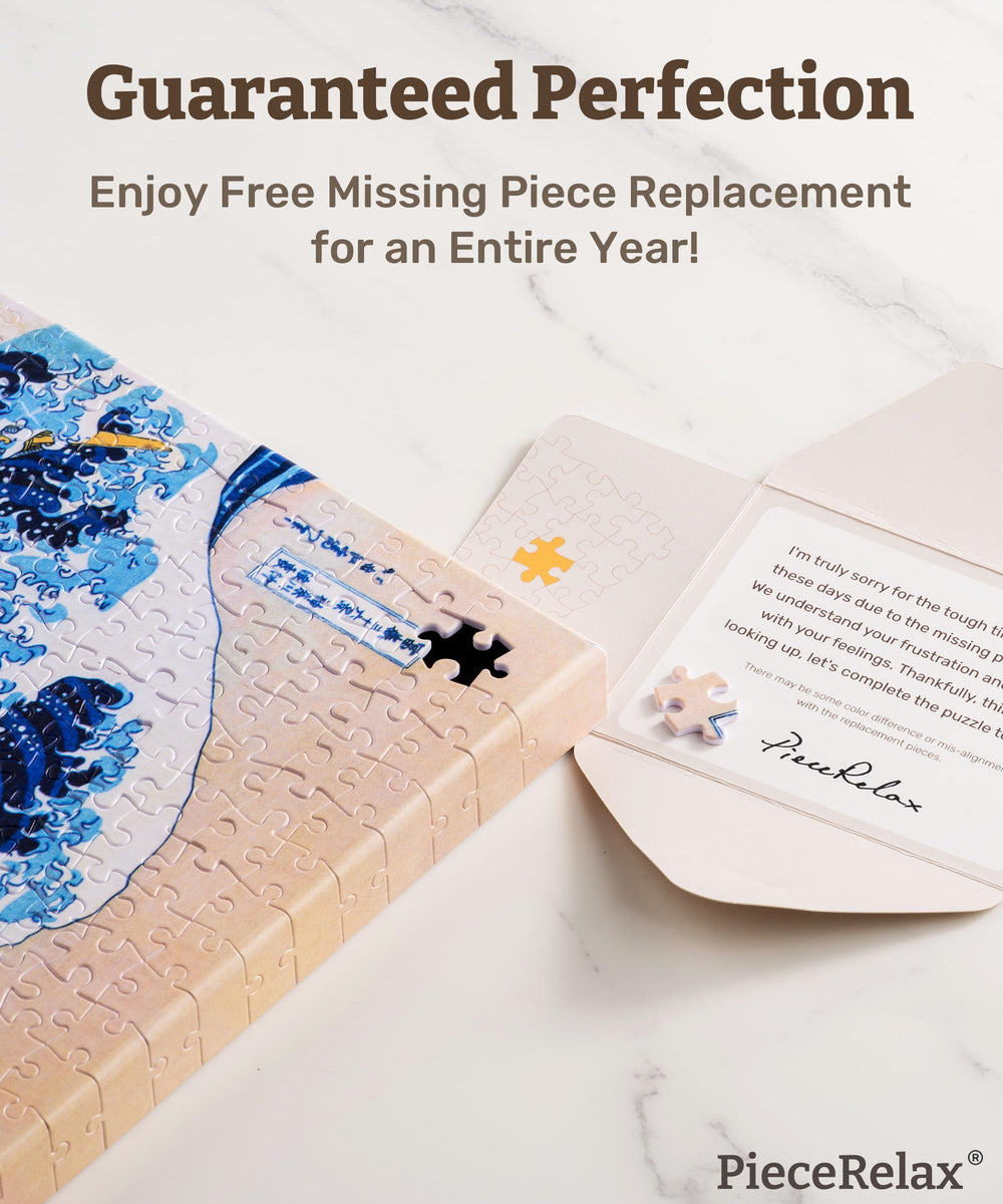 PieceRelax complete kit includes support and replacement options for peace of mind.