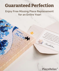 PieceRelax complete kit includes support and replacement options for peace of mind.