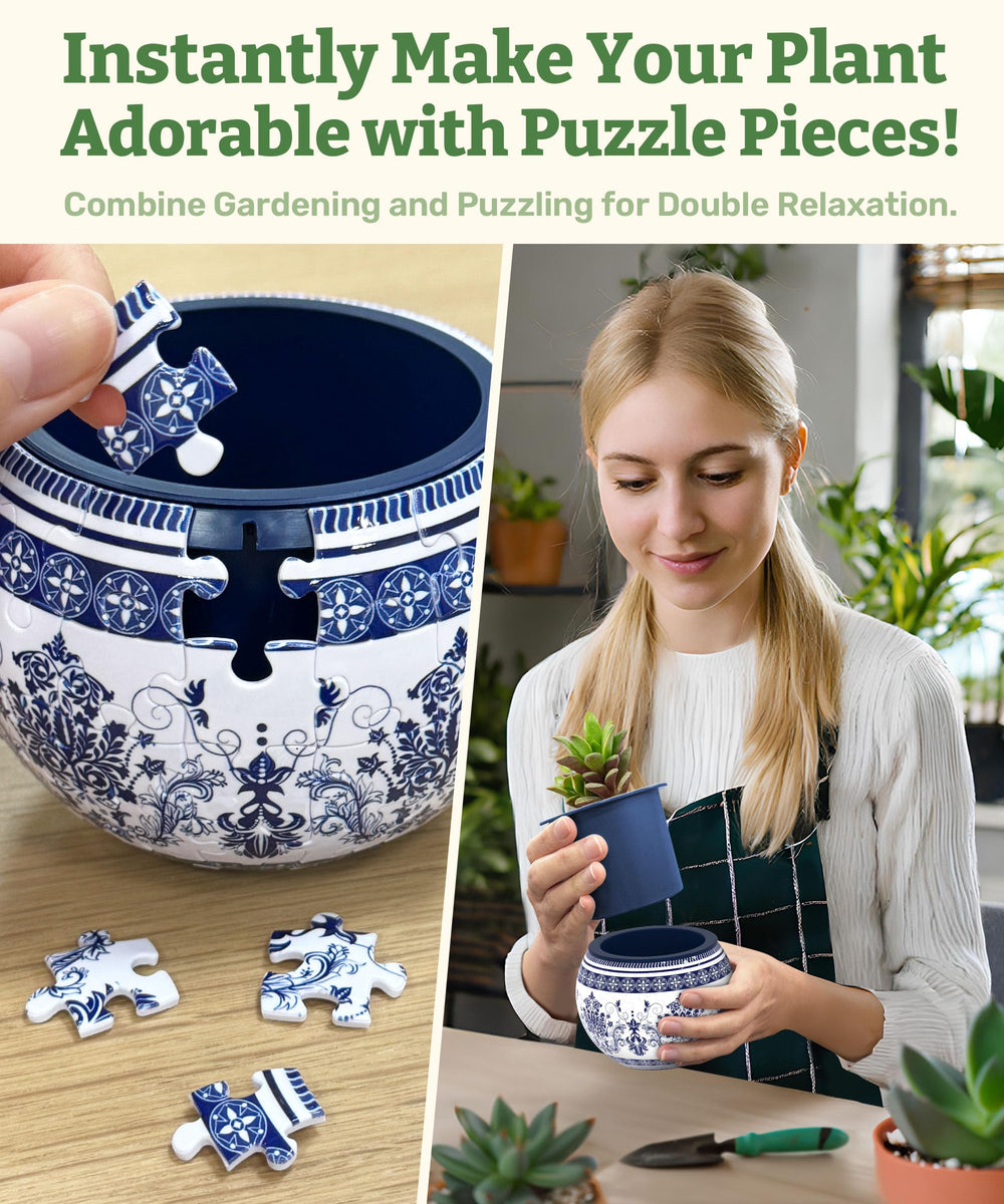 PieceRelax classic ornamental pattern adds timeless style to desks and shelves.