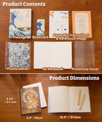 PieceRelax inside pages offer ample writing space for thoughts