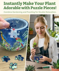 PieceRelax interlocking design enables sturdy assembly without glue for lasting decor