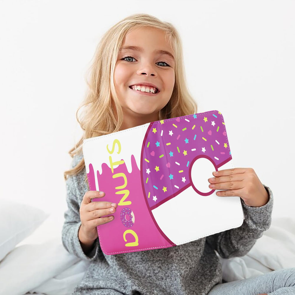 Piefectpie donut binder with 3-ring design for easy sleeve updates.