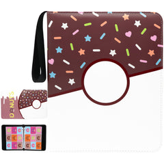 Piefectpie 9-pocket donut binder in pink, organized card storage for collectors