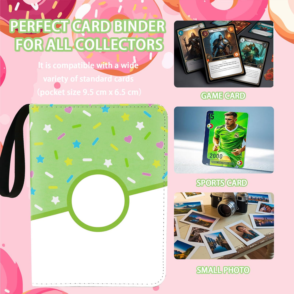 Piefectpie premium PU leather cover protects cards from wear.
