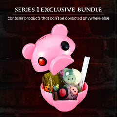 Piggy Head Bundle closeup reveals sculpted features for a realistic fit.