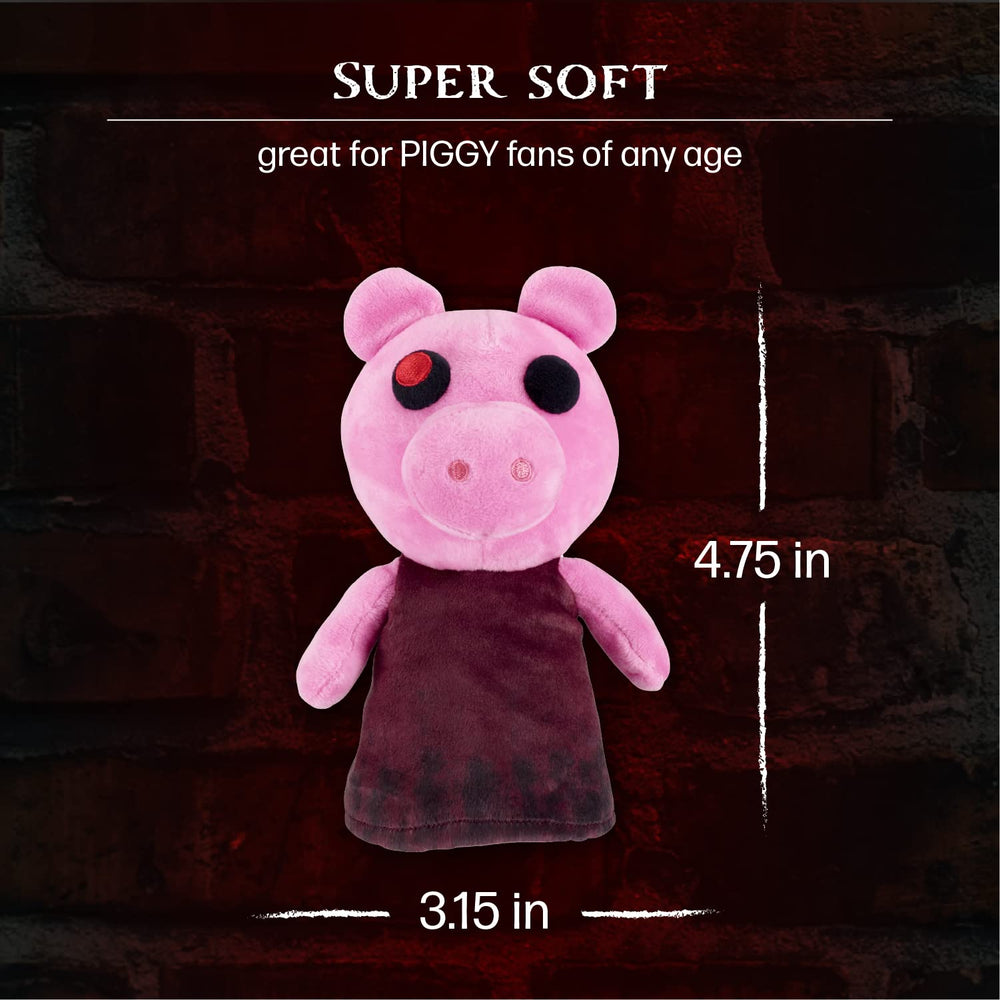 PIGGY Series 1 plush close-up emphasizes embroidery quality