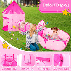 PigPigPen Ball Pit Toddlers Play Toy supports active movement and motor development.