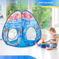 PigPigPen Mermaid setup outdoors shows versatile play space on grass.