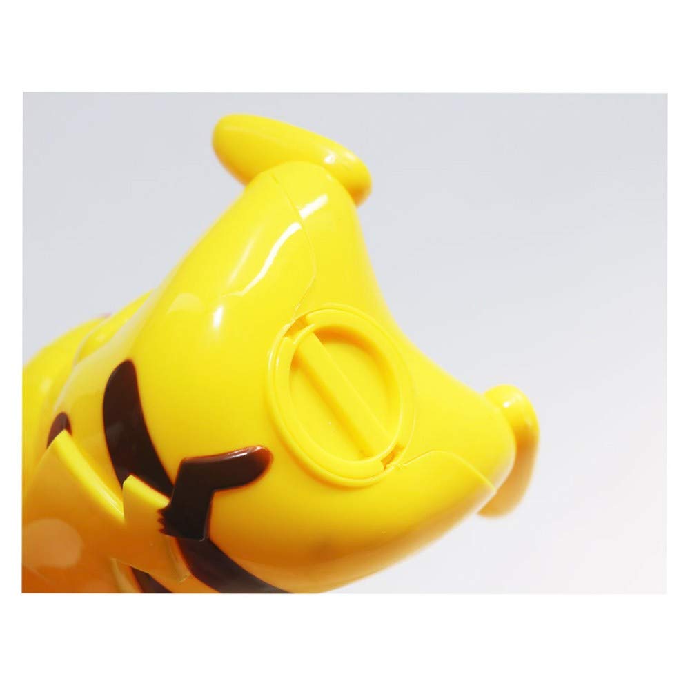 Pikachu saving companion figure with coin slot for playful saving.