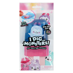 Pikmi Pops I Dig Monsters popsicle vessel for the unboxing reveal and collecting fun
