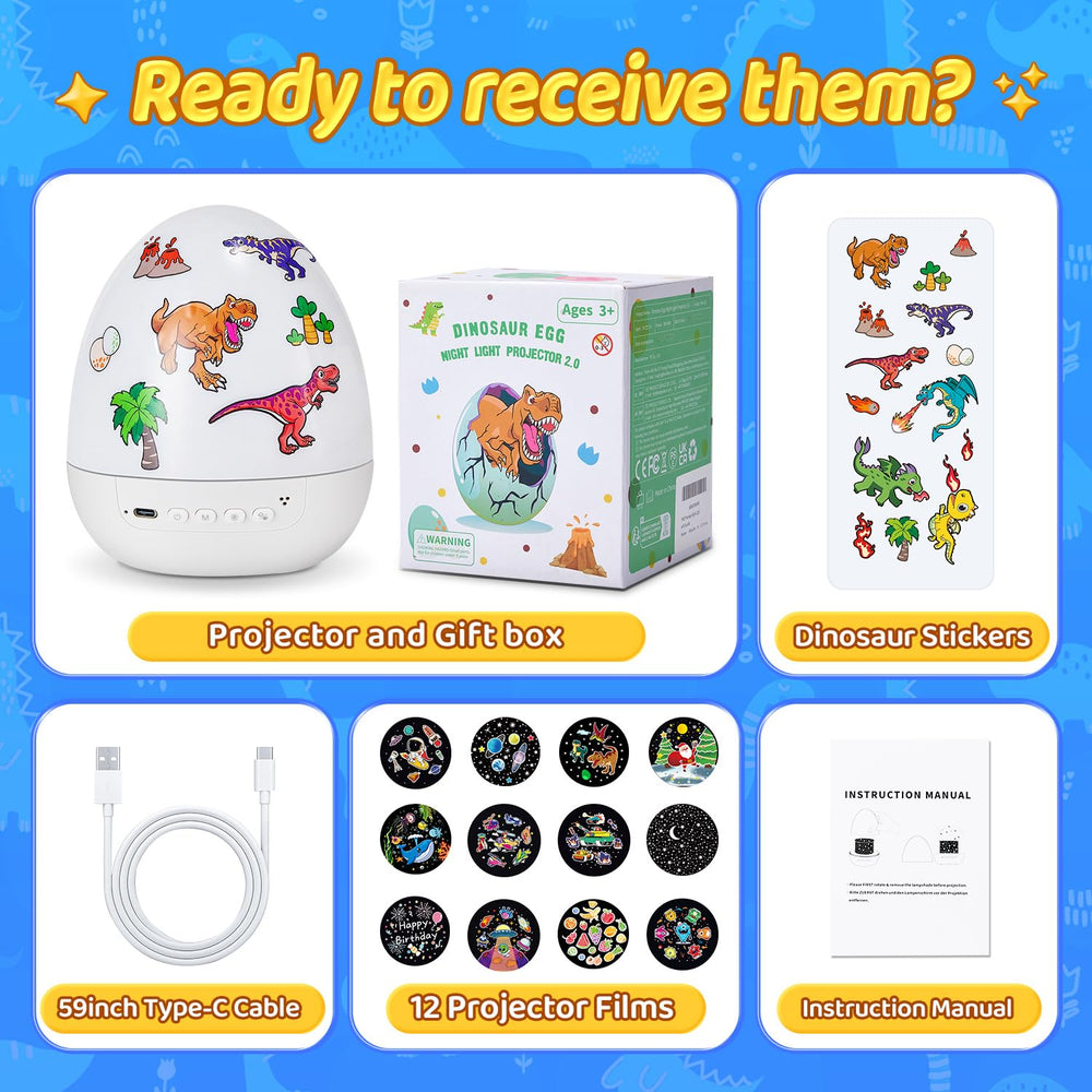 PIKOY Eye-catching night light for kids rooms