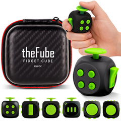 PILPOC theFube fidget cube shows six sides for calm focus in busy moments.