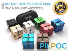 PILPOC theFube Infinity Cube portable pocket design for on-the-go use.