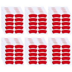 Pimoys red eye black stickers pack front view enhances team spirit for game day