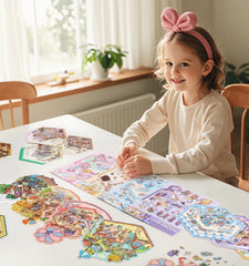 Pindda DIY 3D sticker Home closeup with multi-layer design