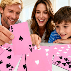Pink Playing Cards make a thoughtful gift for celebrations and gatherings