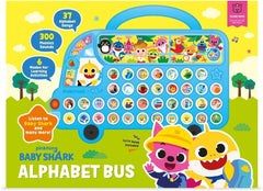 Pinkfong Baby Shark ABC Bus quiz mode brightens interactive sessions.