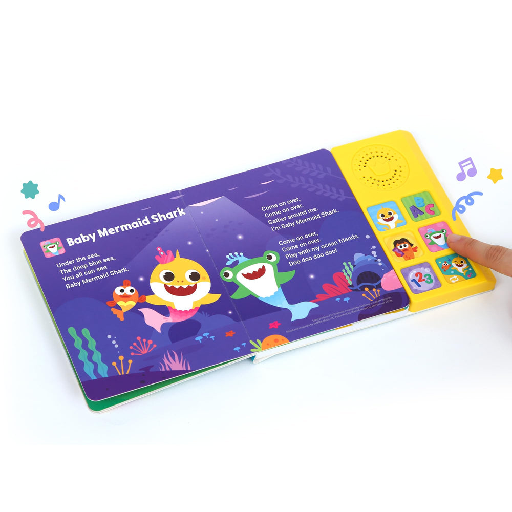Pinkfong Baby Shark Sing-Alongs safety-lock image reassures caregivers with a secure design