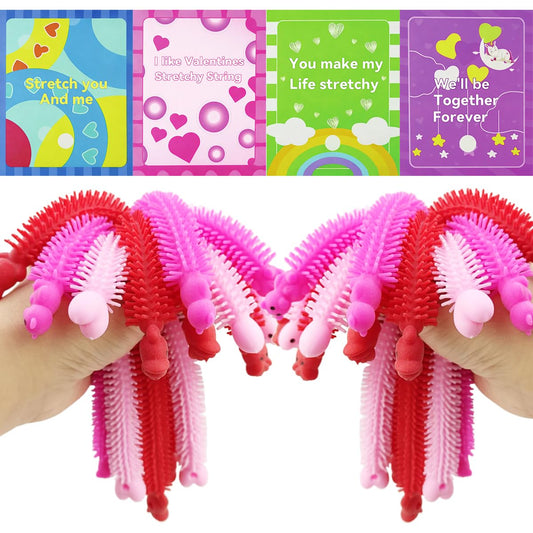 Pinkiwine bear stretchy string toy offers tactile fun for Valentine activities