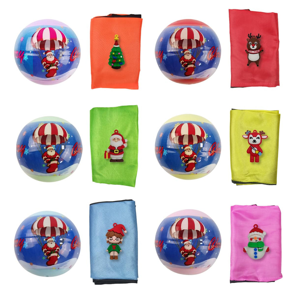 Pinkiwine Christmas tree parachute toy adds bright seasonal fun to yard play.