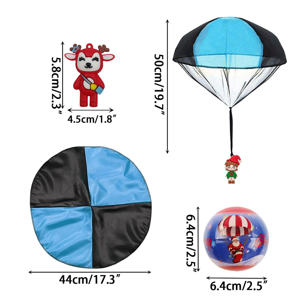 Pinkiwine stocking-stuffer parachute toy makes holiday gifting simple and delightful.