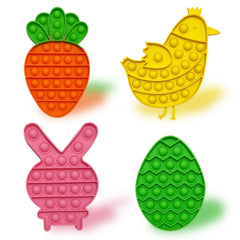 Pinkiwine Easter Pop Chick toy close-up for fun tactile play and giftable Easter fun.