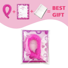 Pinkiwine rose stretchy string toy delivers seasonal charm and fidget appeal