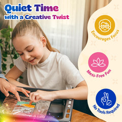 Pinwheel Crafts colored beads set for vibrant suncatchers